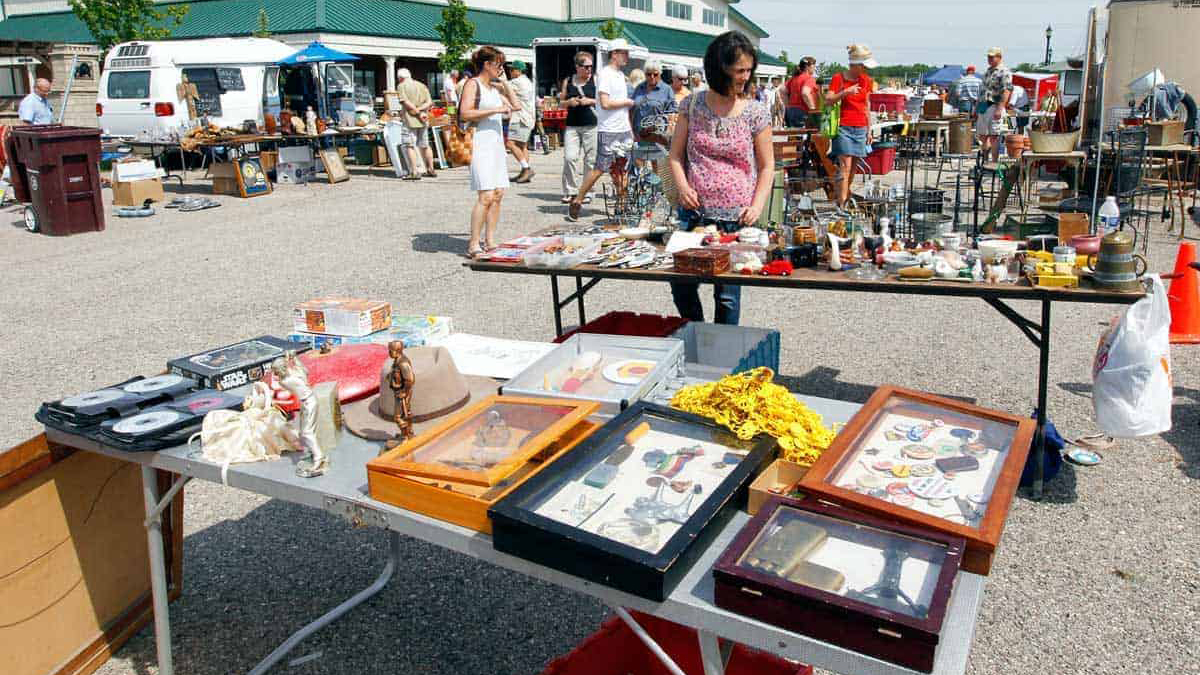 Grayslake Antique and Flea Market at Lake County Fairgrounds